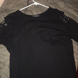 Black Tee shirt dress